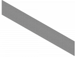 Jungiamoji juosta Arras, 1250 mm x 60 mm x 2 mm