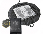 Vonios grindų kilimėlis Martini SPA To Go, juoda sp., 65 cm x 65 cm