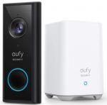 Vaizdo telefonspynė Eufy Video Doorbell 2K E82101W4, juoda sp.
