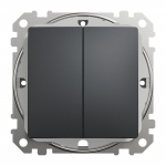 Jungiklis Schneider Electric Sedna Design, 2 kl., antracito