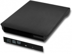 Dėklas Qoltec External USB 3.0 12.7mm SATA Optical Drive Case, juoda sp.