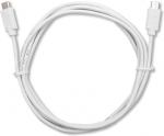 Kabelis Qoltec USB-C - USB-C 52346 USB-C, USB-C, 2 m, balta sp.