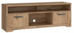 TV staliukas Forte Joadakis, ąžuolo sp., 42 cm x 149.6 cm x 54.8 cm