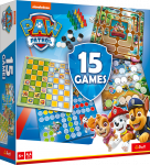 Stalo žaidimų rinkinys Trefl Paw Patrol 15in1, įvairių spalvų, EN