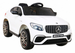 Vaiki&scaron;kas elektromobilis Mercedes Benz GLC63S, balta sp.
