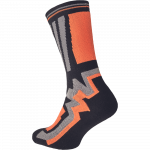 Kojinės vyrams Cerva Knoxfield Long, raudona/oranžinė, 45-46 dydis