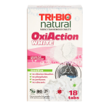 Dėmių valymo priemonė Tri-Bio OxiAction, 18 vnt.