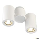 &Scaron;viestuvas lubų SLV Enola, GU10, 2 x 25 W, balta sp.