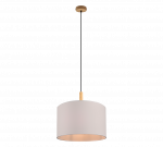 &Scaron;viestuvas lubų Trio Korba, E27, 1 x 60 W, balta sp.