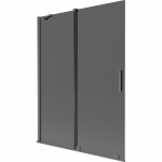 Du&scaron;o sienelė Mexen Velar, 130 cm x 150 cm, grafito sp./brushed gun gray sp./matinis