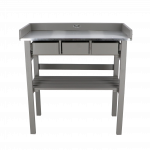 Balkono staliukas Esschert Design Garden Pot, pilka sp., 78 cm x 38 cm x 82.5 cm