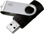 USB atmintinė Goodram Twister, juoda sp., 64 GB