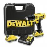 Akumuliatorinis suktuvas-gręžtuvas su akumuliatoriumi Dewalt DCD710D2-QW, 12 V, 2 Ah
