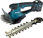 Akumuliatorinės gyvatvorių žirklės Makita UM600DSMEX, be akumuliatoriaus, 10.8 V