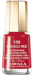 Nagų lakas Mavala Nail Color Cream, rococo red, 5 ml