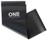 Pasiprie&scaron;inimo guma One Fitness GT10, 120 cm x 12 cm x 0.04 cm, juoda sp.