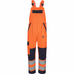 Darbinis puskombinezonis vyrams Cerva Max Neo HV, oranžinė sp., 50 dydis