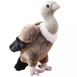 Pliu&scaron;inis žaislas pauk&scaron;tis Vulture, rudas/pilkas, 25 cm