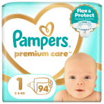 Sauskelnės Pampers Premium Care, 1 dydis, 94 vnt.