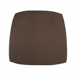 Kėdžių užvalkalas Home4you PVC 065, ruda sp., 47 cm x 47 cm