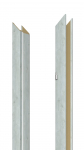 Vertikali durų stakta Domoletti, 209.5 cm x 10 - 14 cm x 1 cm, de&scaron;ininė, norvegi&scaron;ko ąžuolo sp.