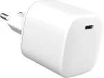 Adapteris Estuff Infinite ES637045, USB Type C, balta sp., 45 W