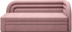 Sofa-lova Fabillo Touch 24, rožinė sp., de&scaron;ininė, 223 x 86 cm x 80 cm
