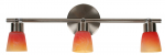 &Scaron;viestuvas sieninis Candellux Lighting Drops, G9, 3 x 40 W, įvairių spalvų