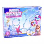 Papuo&scaron;alų gamybos rinkinys Resin Crystal ZA5735, įvairių spalvų