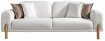 Sofa Hanah Home Bohem 752EST1123, kreminė sp., 93 x 228 cm x 83 cm