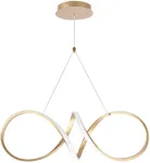&Scaron;viestuvas lubų Candellux Lighting Spark 31-54081, LED, 3000 - 6000 &deg;K, 1 x 32 W, balta sp. / aukso sp.