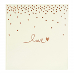Nuotraukų albumas Goldbuch Raining Hearts, smėlio sp.