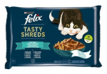&Scaron;lapias kačių maistas Purina Tasty Shreds, la&scaron;i&scaron;a/tunas, 0,08 kg x 4 vnt.