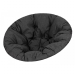 Lauko kėdės pagalvėlė Hobbygarden Soa Ekolen SOACRE3, juoda sp., 114 x 114 cm