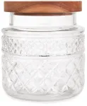 Birių produktų indas Homla Moladri 215566, 1 l, skaidri sp./ruda sp.