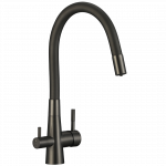 Virtuvinis mai&scaron;ytuvas su vandens filtro jungtimi Laveo Riveco, grafito sp.