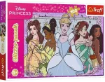 Dėlionė Trefl Disney Princess Glitter, 41 cm x 27 cm, 100 vnt.