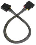 Laidas Akasa AK-CBPW02-30 4 pin Molex female, 4 pin Molex male, 0.3 m, juoda sp.