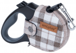 Automatinis pavadėlis Amiplay London, ruda sp., S 3m
