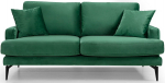 Sofa Hanah Home Papira, žalia sp., 175 x 90 cm x 88 cm