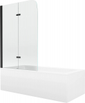 Vonia su sienele, laisvai pastatoma/kampinė Mexen Cubik, 160 cm x 70 cm x 41.5 cm, stačiakampis, balta sp.