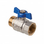 Rutulinis ventilis Invena, rutulinis, vandentiekiui, &scaron;ildymo sistemoms, 3/4 colio - i&scaron;orinis sriegis, 3/4 colio - vidinis sriegis