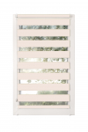Ritininė užuolaida Mini Basic, kreminė sp., 68 cm x 215 cm