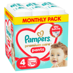 Sauskelnės-kelnaitės Pampers Premium Care Pants, 4 dydis, 9 - 15 kg, 124 vnt.