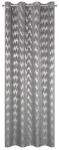 Naktinė užuolaida ZKLL-03, sidabro sp./grafito sp., 140 cm x 250 cm