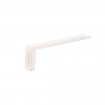 Karnizo uždengimas Domoletti, 140 mm, balta