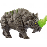 Žaislinė figūrėlė, &scaron;ik&scaron;nosparnis Schleich Eldrador Creatures Battle Rhino 70157, 21 cm, pilka sp.