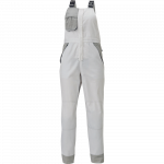 Darbinis puskombinezonis moterims Cerva Montrose Lady, balta sp./pilka sp., 48 dydis