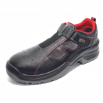 Apsauginiai batai vyrams Panda Safety Regent MF S1P, be aulo, be pa&scaron;iltinimo, juoda, 43 dydis