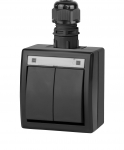 Jungiklis Elektro-Plast Aquant, 2 kl., antracito sp.